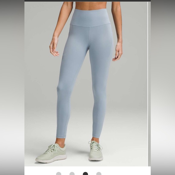 NWOT Chambray Wunder Train HR tight 25” with pockets - Picture 4 of 5